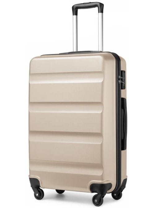 Valise grande taille - 75x51x28 cm abs+pc 4 roulettes - kono - Kiabi Valise grande taille - 75x51x28 cm abs+pc 4 roulettes - kono - Kiabi