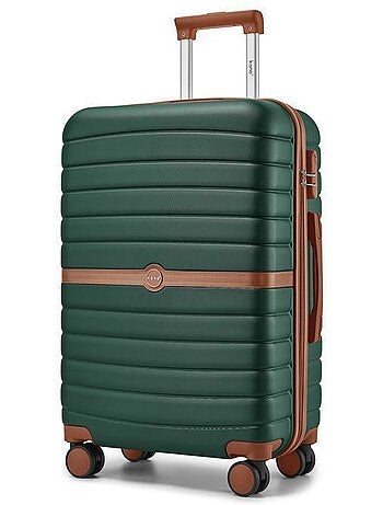 Valise grande taille - 76.5x50.5x29 cm abs + pc 94 l tsa - kono
