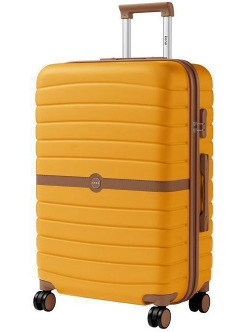 Valise grande taille - 76.5x50.5x29 cm abs+pc 4 roulettes serrure tsa - kono - Kiabi Valise grande taille - 76.5x50.5x29 cm abs+pc 4 roulettes serrure tsa - kono - Kiabi