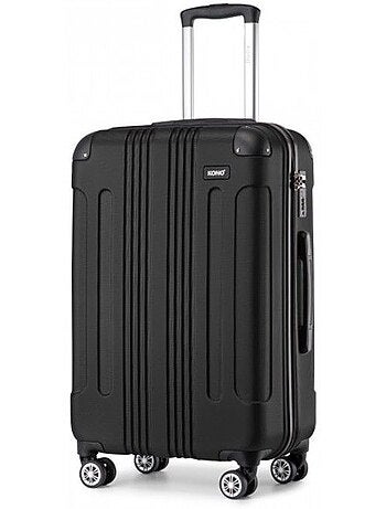 Valise grande taille - 76x50x30 cm abs 114 l à code - kono