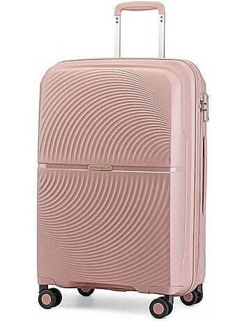 Valise grande taille - 76x50x31 cm polypropylène 4 roulettes serrure tsa - british traveller