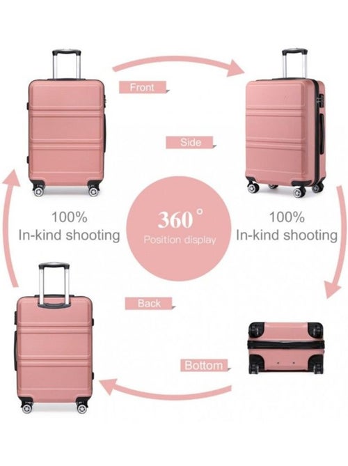 Valise moyenne - 65x44x25.5 cm abs 64 l tsa - kono - Kiabi Valise moyenne - 65x44x25.5 cm abs 64 l tsa - kono - Kiabi