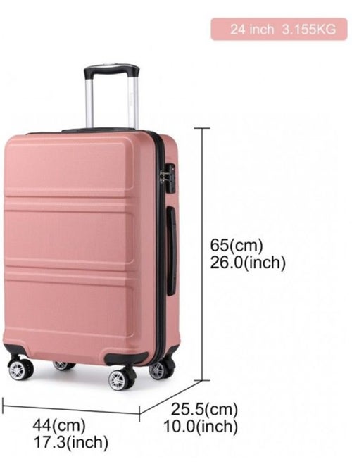 Valise moyenne - 65x44x25.5 cm abs 64 l tsa - kono - Kiabi Valise moyenne - 65x44x25.5 cm abs 64 l tsa - kono - Kiabi