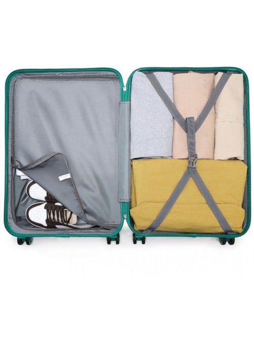 Valise moyenne - 65x44x25.5 cm abs 64 l tsa - kono - Kiabi