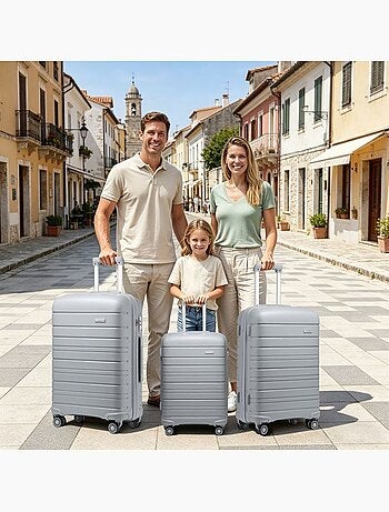 Valise moyenne - 65x44x27 cm pp 100 l tsa - kono