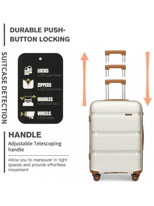 Valise moyenne - 65x44x27 cm pp 66 l tsa - kono - Kiabi Valise moyenne - 65x44x27 cm pp 66 l tsa - kono - Kiabi