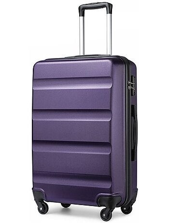 Valise moyenne - 66x45x26 cm abs + pc 63 l à code - kono