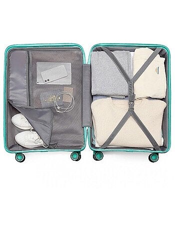 Valise moyenne - 66x46x26 cm pp 70 l tsa - kono