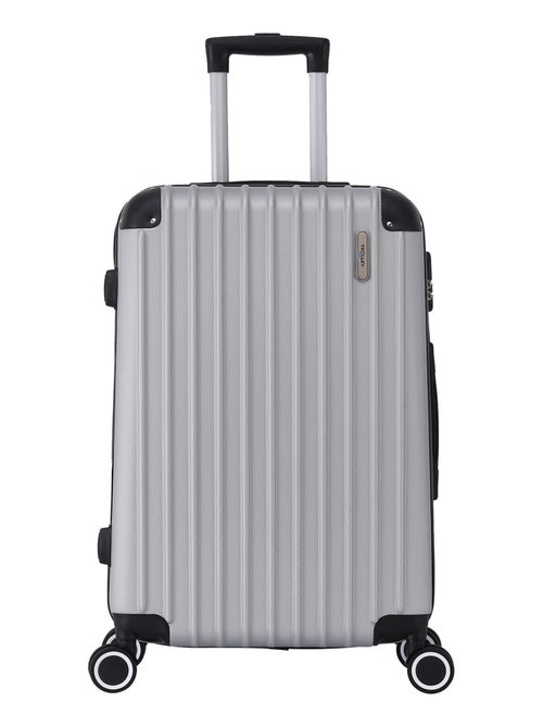 Valise Moyenne 4 roues 65cm rigide - Corner - Trolley ADC - Kiabi