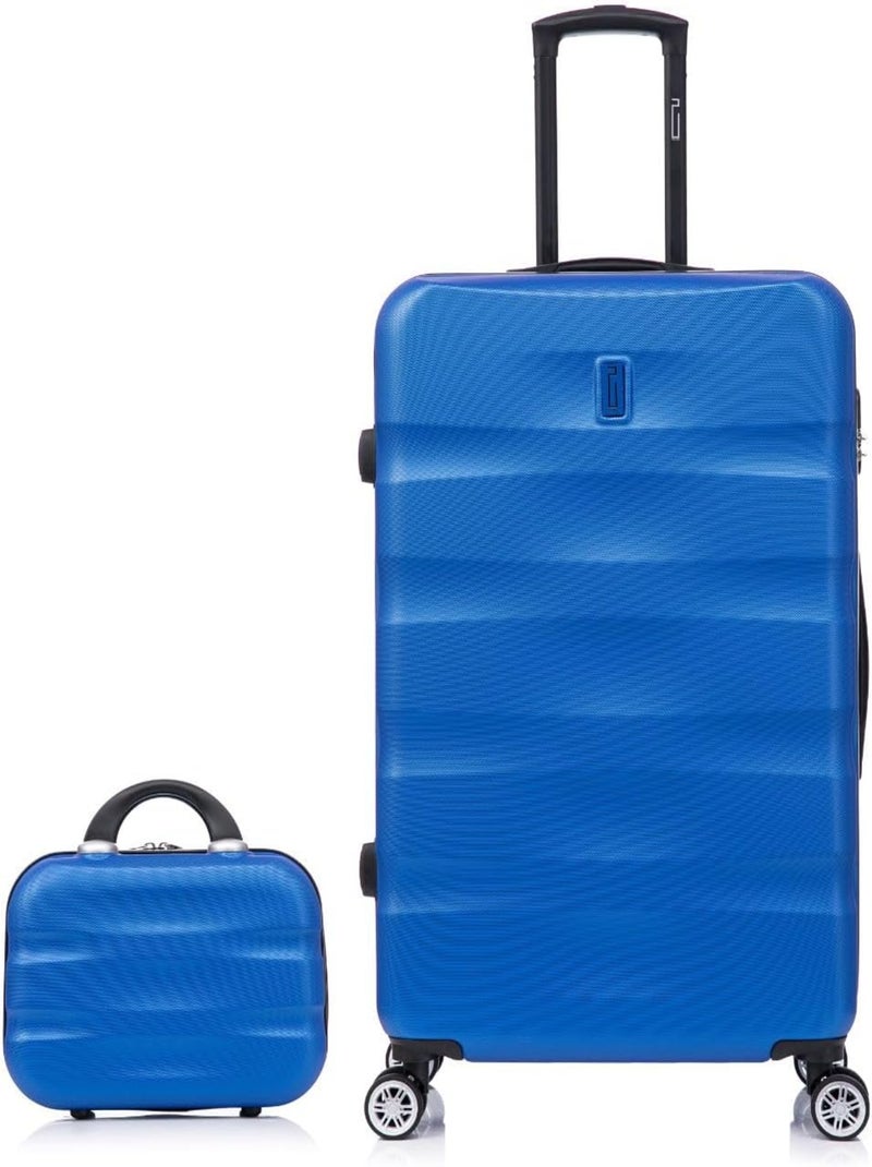 Valise Moyenne 65x41x26 avec Vanity | Serrure Intégrée | CELIMS France Bleu - Kiabi