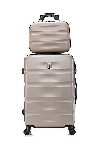 Valise Moyenne 65x41x26 avec Vanity | Serrure Intégrée | CELIMS France