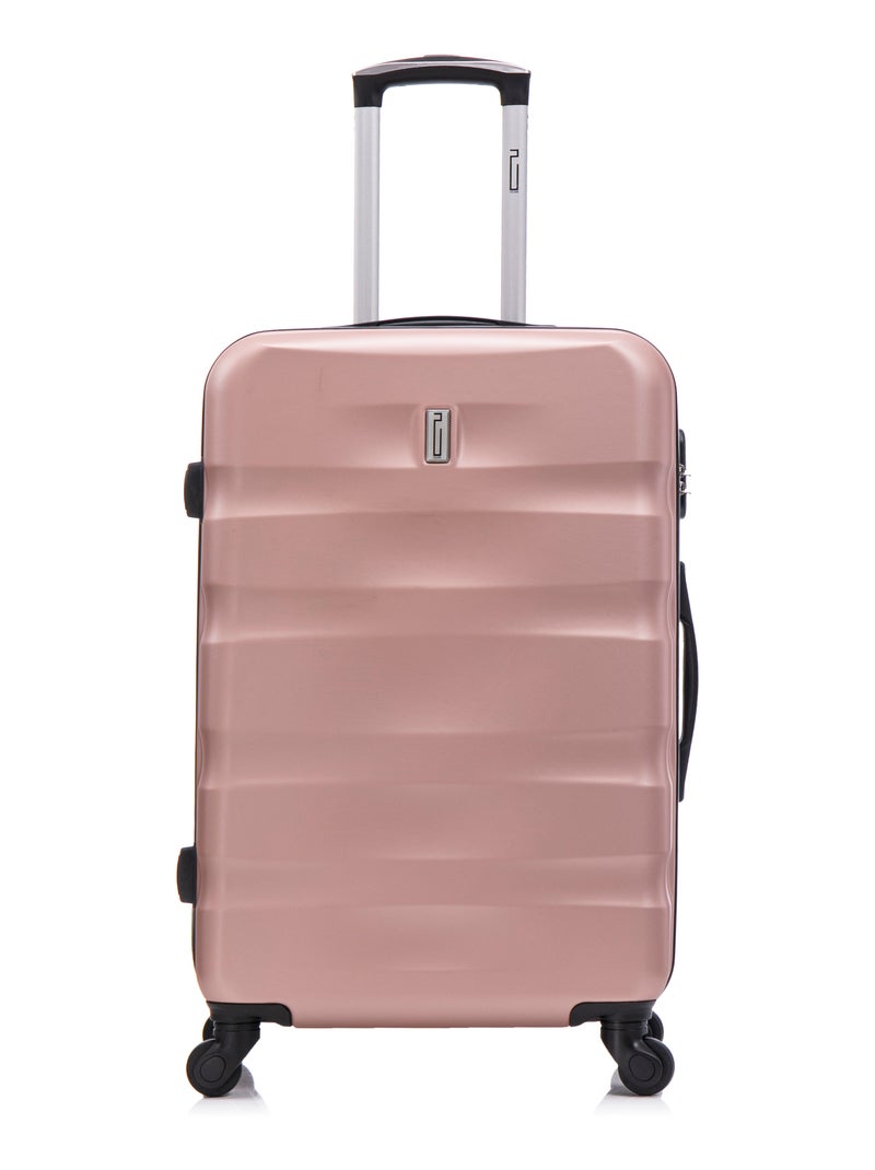 Valise Moyenne 65x41x26 | Serrure Intégrée | CELIMS France Rose - Kiabi