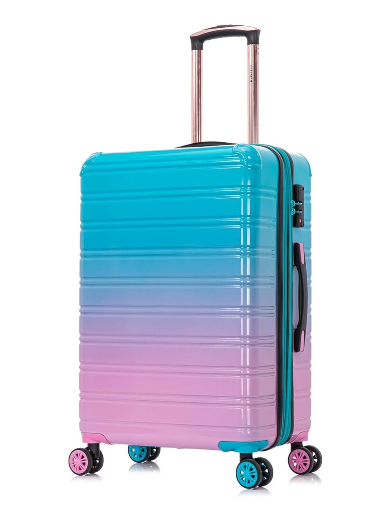 Valise Moyenne 65x42x25cm en Polycarbonate | Cadenas TSA | CELIMS France Turquoise - Kiabi