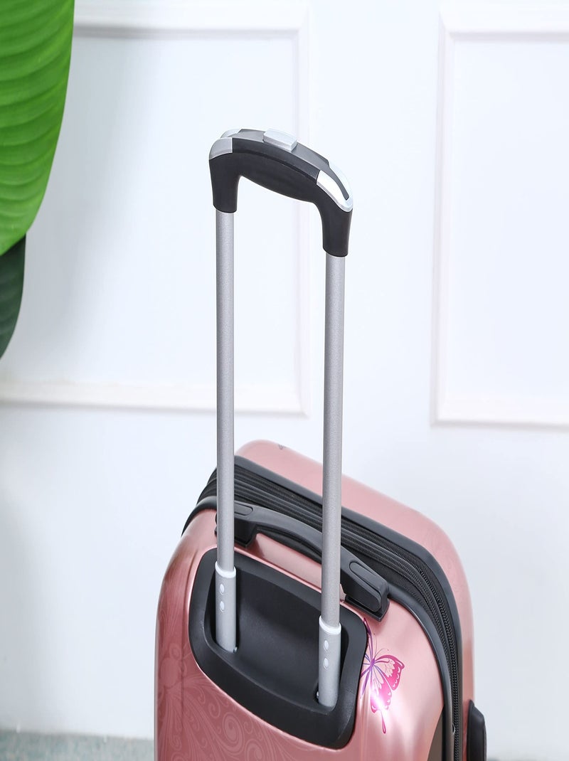 Valise Moyenne 65x42x25cm | Valise Polycarbonate | Cadenas TSA | CELIMS France Rose - Kiabi
