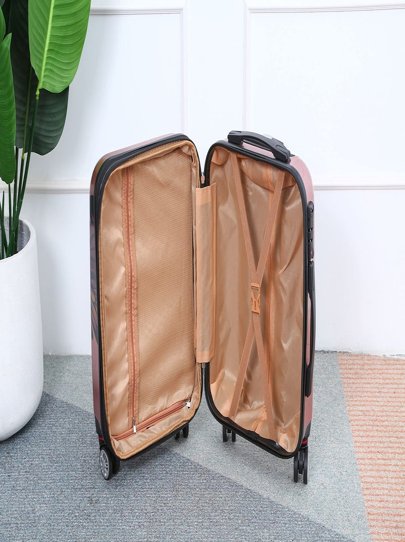 Valise Moyenne 65x42x25cm | Valise Polycarbonate | Cadenas TSA | CELIMS France Rose - Kiabi