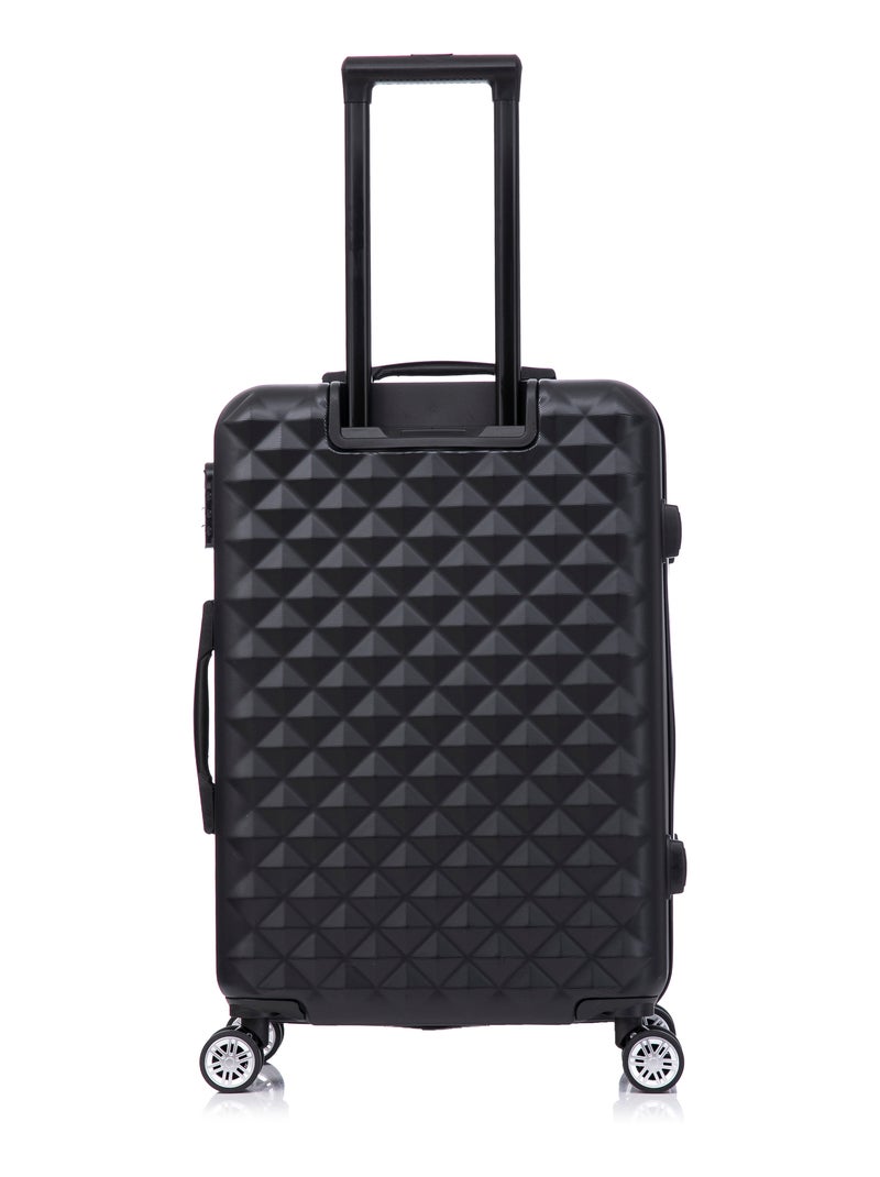 Valise Moyenne 65x42x26 avec Vanity | Serrure Intégrée | CELIMS France Noir - Kiabi