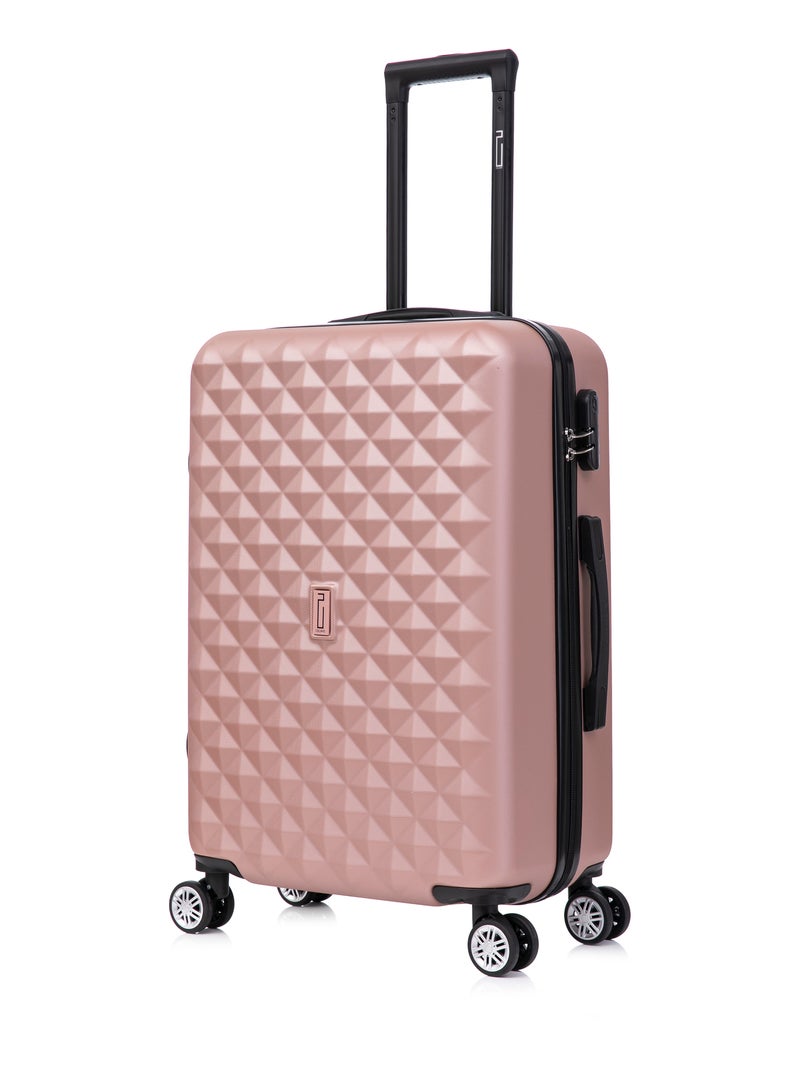 Valise Moyenne 65x42x26 | Serrure Intégrée | CELIMS France Rose - Kiabi