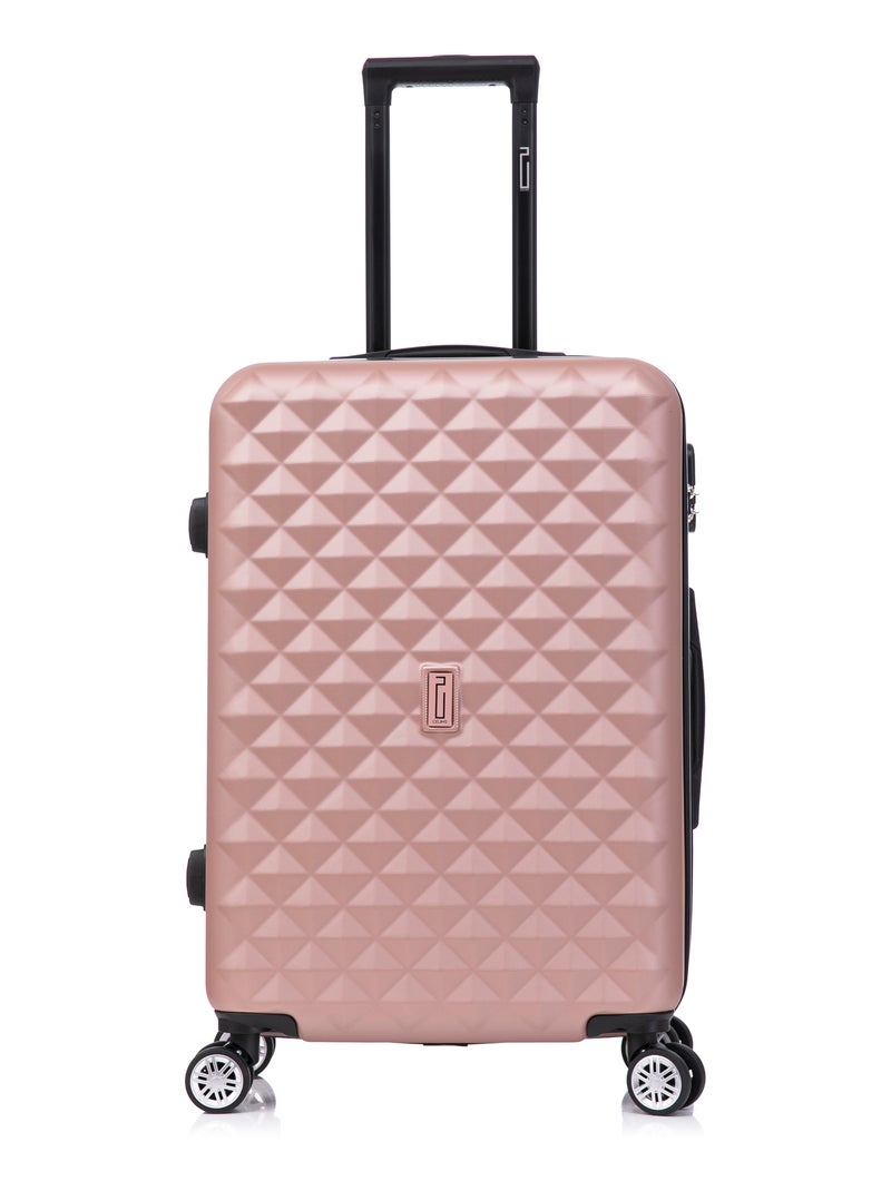 Valise Moyenne 65x42x26 | Serrure Intégrée | CELIMS France Rose - Kiabi