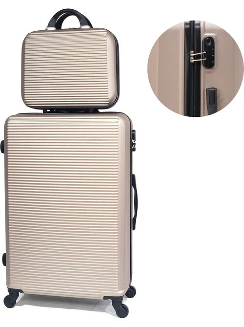 Valise Moyenne 65x42x26cm avec Vanity | Modèle Weekend | CELIMS France - Kiabi