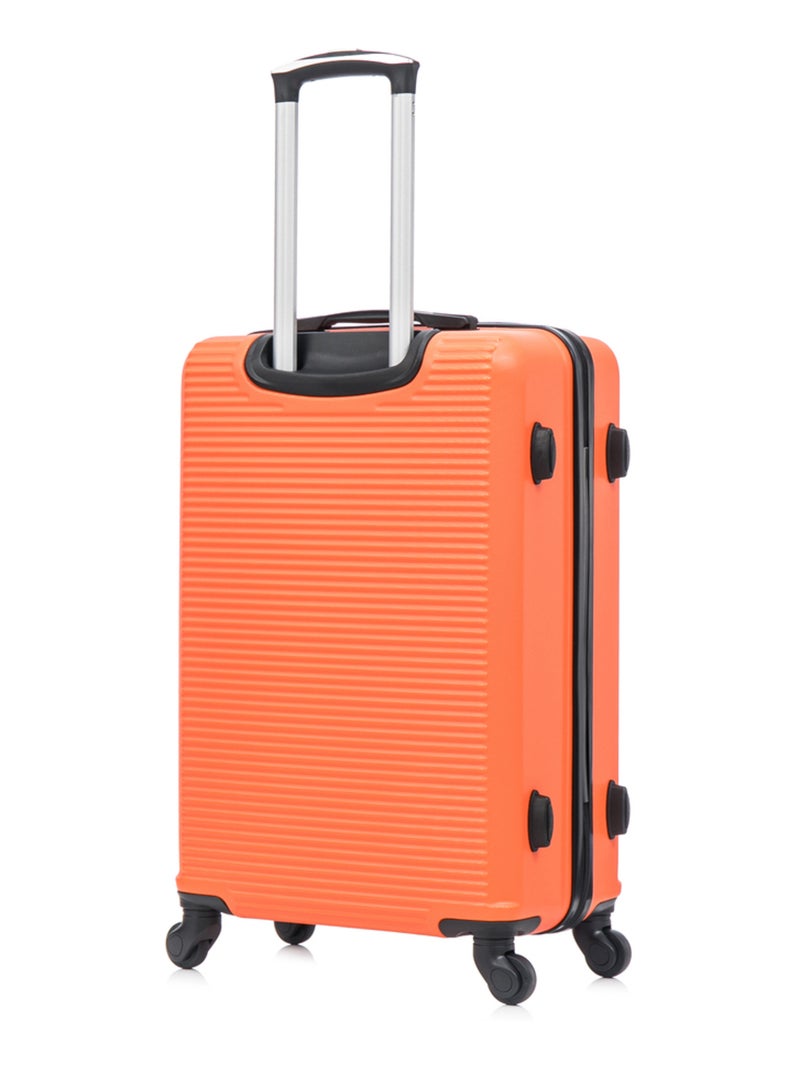 Valise Moyenne 65x42x26cm avec Vanity | Modèle Weekend | CELIMS France Orange - Kiabi