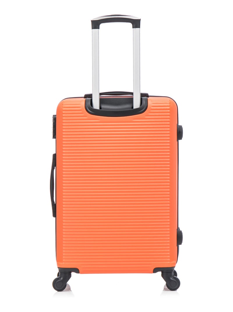 Valise Moyenne 65x42x26cm avec Vanity | Modèle Weekend | CELIMS France Orange - Kiabi