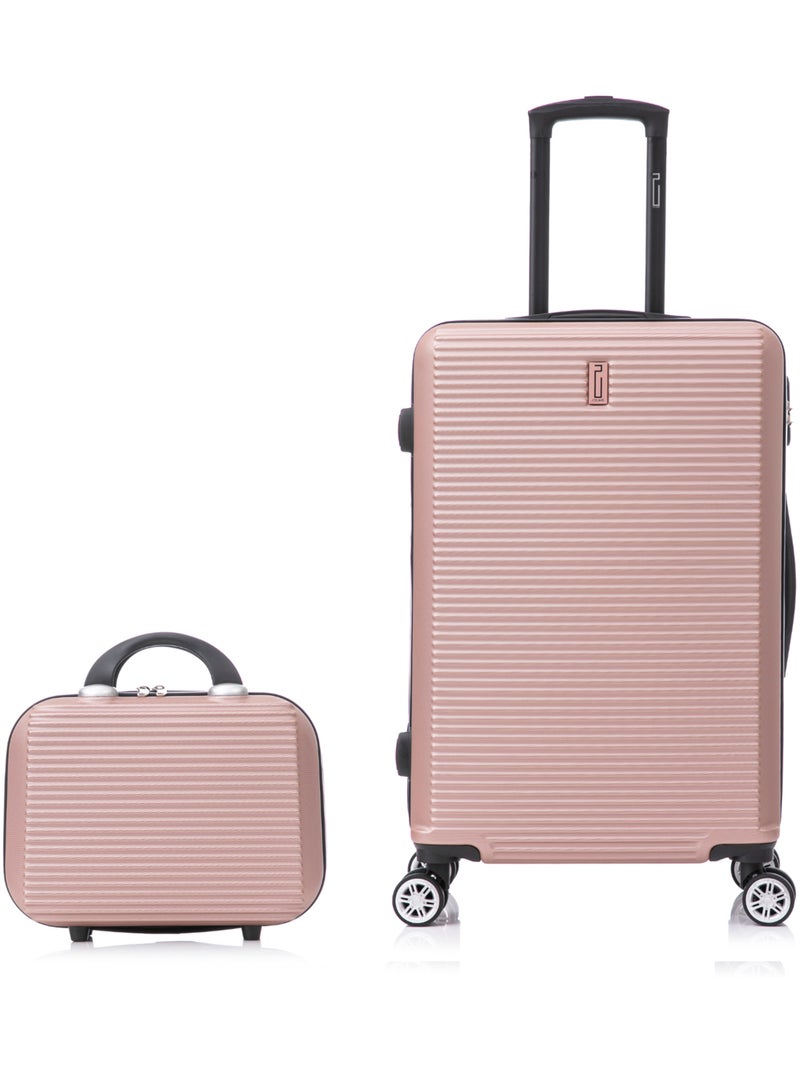 Valise Moyenne 65x42x26cm avec Vanity | Modèle Weekend | CELIMS France Rose - Kiabi