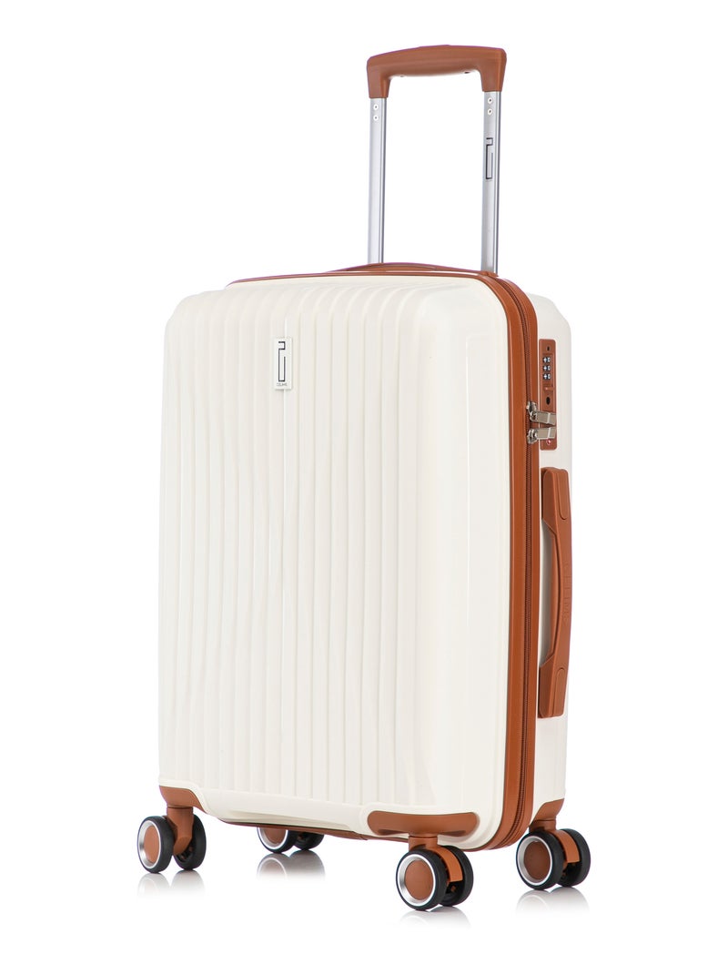 Valise Moyenne 65x42x26cm en Polypropylène | Serrure TSA | CELIMS France Bleu marine - Kiabi
