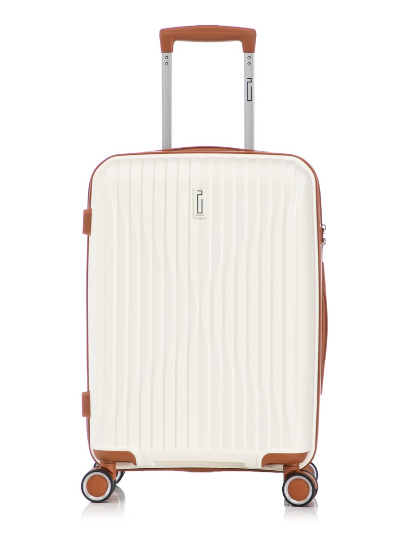 Valise Moyenne 65x42x26cm en Polypropylène | Serrure TSA | CELIMS France Bleu marine - Kiabi