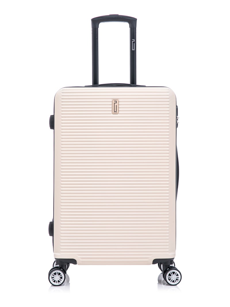 Valise Moyenne 65x42x26cm | Modèle Weekend | CELIMS France Beige - Kiabi