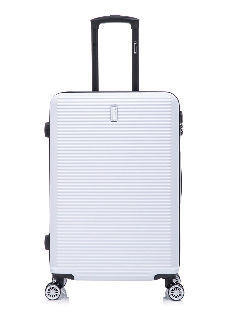 Valise Moyenne 65x42x26cm | Modèle Weekend | CELIMS France Blanc - Kiabi