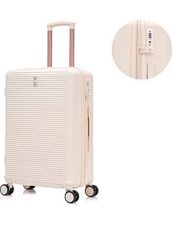 Valise Moyenne Taille | Cadenas TSA | Extensible | Bagage Moyenne avec 4 Roues 65cm | CELIMS France