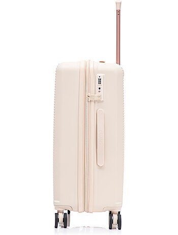 Valise Moyenne Taille | Cadenas TSA | Extensible | Bagage Moyenne avec 4 Roues 65cm | CELIMS France