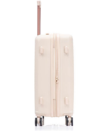 Valise Moyenne Taille | Cadenas TSA | Extensible | Bagage Moyenne avec 4 Roues 65cm | CELIMS France