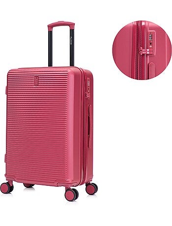 Valise Moyenne Taille | Cadenas TSA | Extensible | Bagage Moyenne avec 4 Roues 65cm | CELIMS France