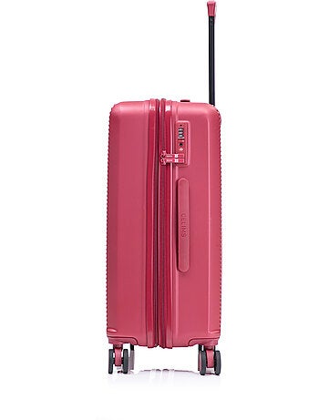 Valise Moyenne Taille | Cadenas TSA | Extensible | Bagage Moyenne avec 4 Roues 65cm | CELIMS France