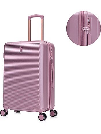 Valise Moyenne Taille | Cadenas TSA | Extensible | Bagage Moyenne avec 4 Roues 65cm | CELIMS France