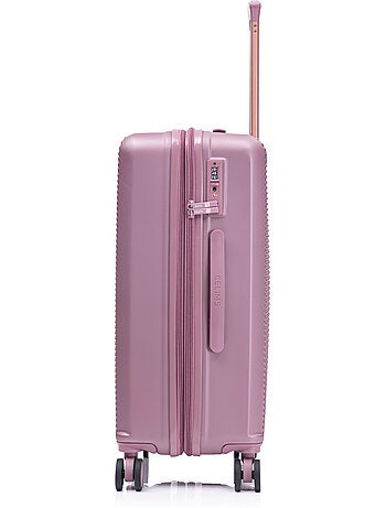 Valise Moyenne Taille | Cadenas TSA | Extensible | Bagage Moyenne avec 4 Roues 65cm | CELIMS France