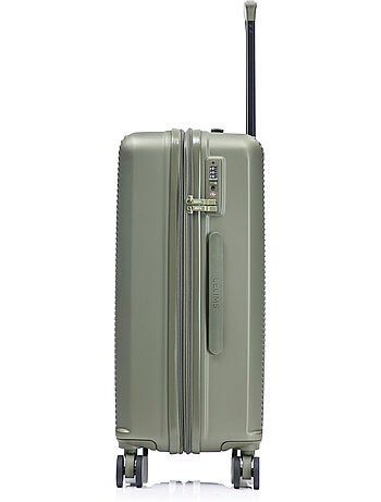 Valise Moyenne Taille | Cadenas TSA | Extensible | Bagage Moyenne avec 4 Roues 65cm | CELIMS France