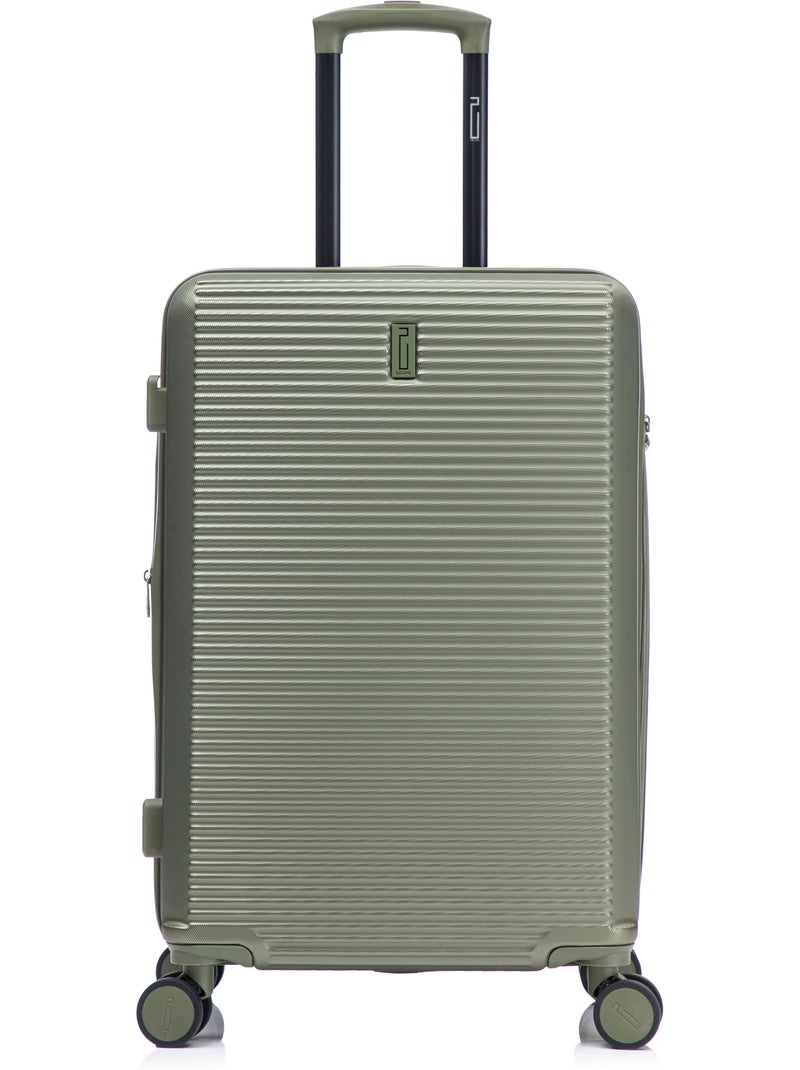 Valise Moyenne Taille | Cadenas TSA | Extensible | Bagage Moyenne avec 4 Roues 65cm | CELIMS France Vert olive - Kiabi