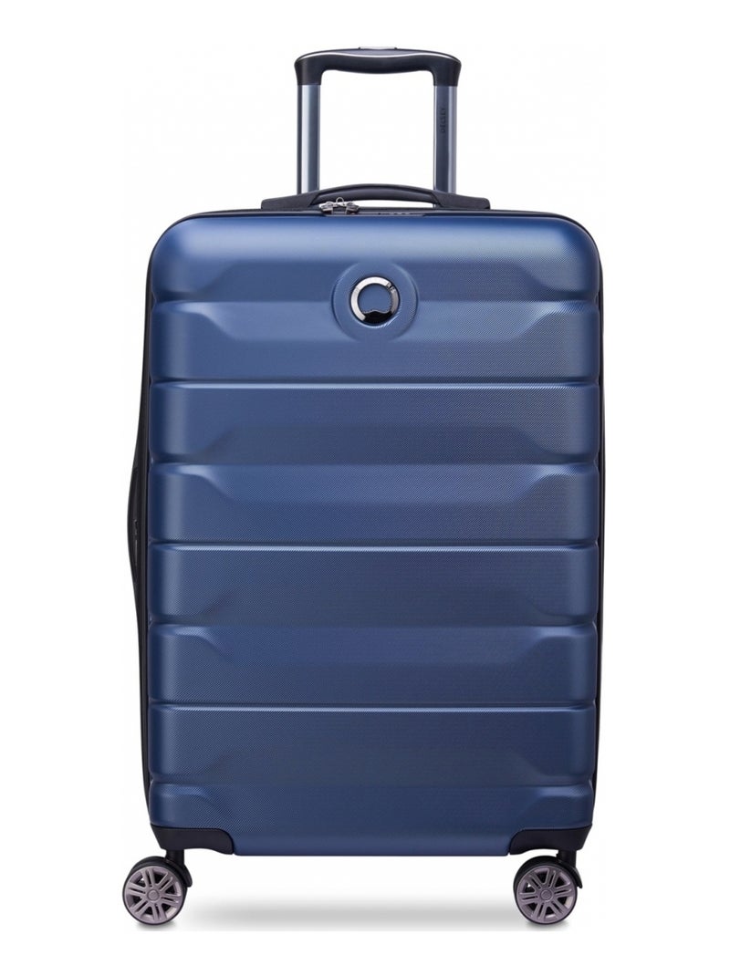 Valise rigide Air Armour TSA polycarbonate 68cm Bleu - Kiabi
