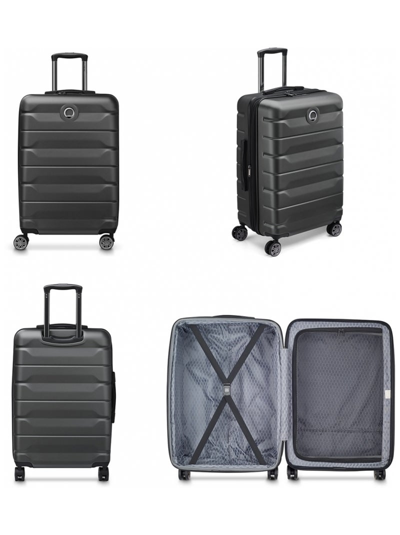 Valise rigide Air Armour TSA polycarbonate 68cm Noir - Kiabi
