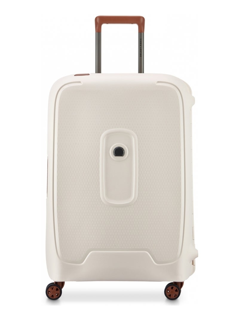 Valise rigide Moncey 69cm TSA Polypropylène Beige - Kiabi