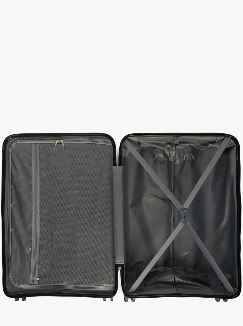 Valise Rigide Montreal Travel Polypropylene Gris Vert clair - Kiabi