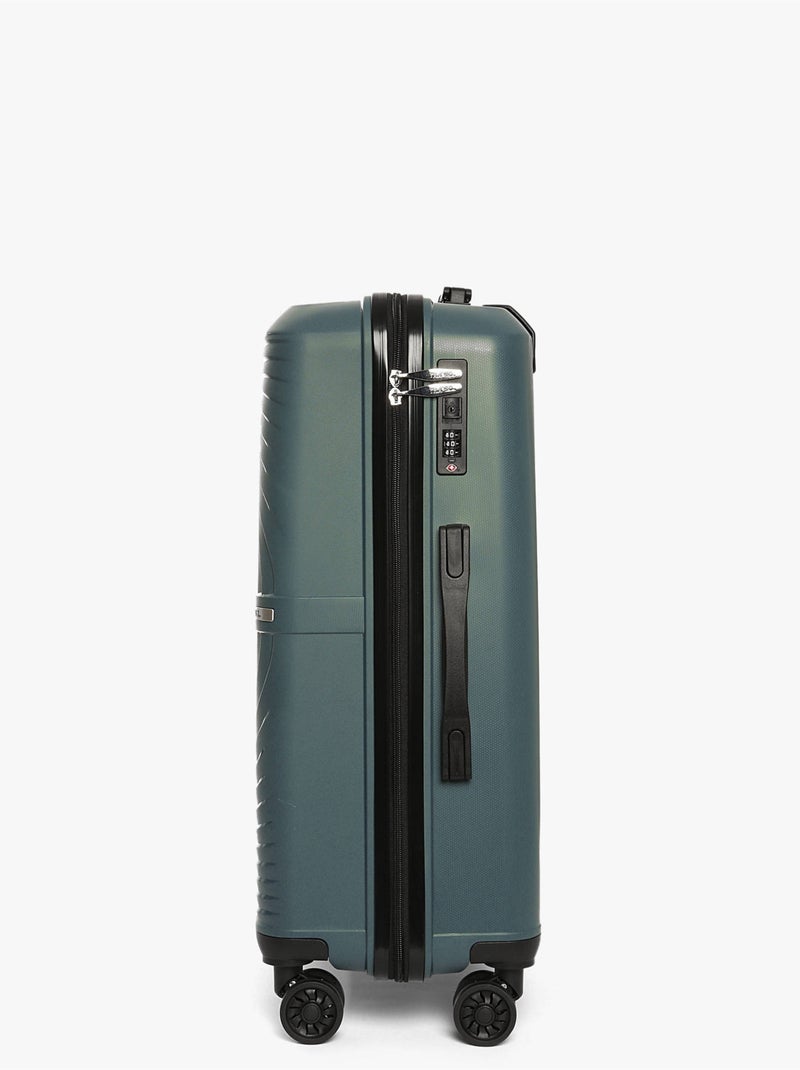 Valise Rigide Montreal Travel Polypropylene Gris Vert clair - Kiabi