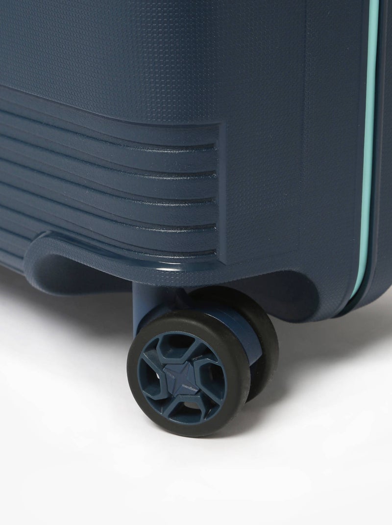 Valise Rigide Phoenix Travel Polypropylene Bleu nuit - Kiabi