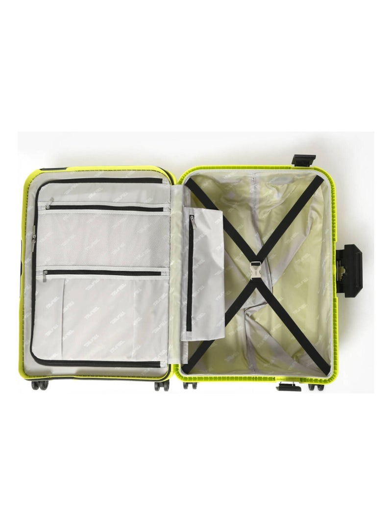Valise Rigide Phoenix Travel Polypropylene Jaune poussin - Kiabi