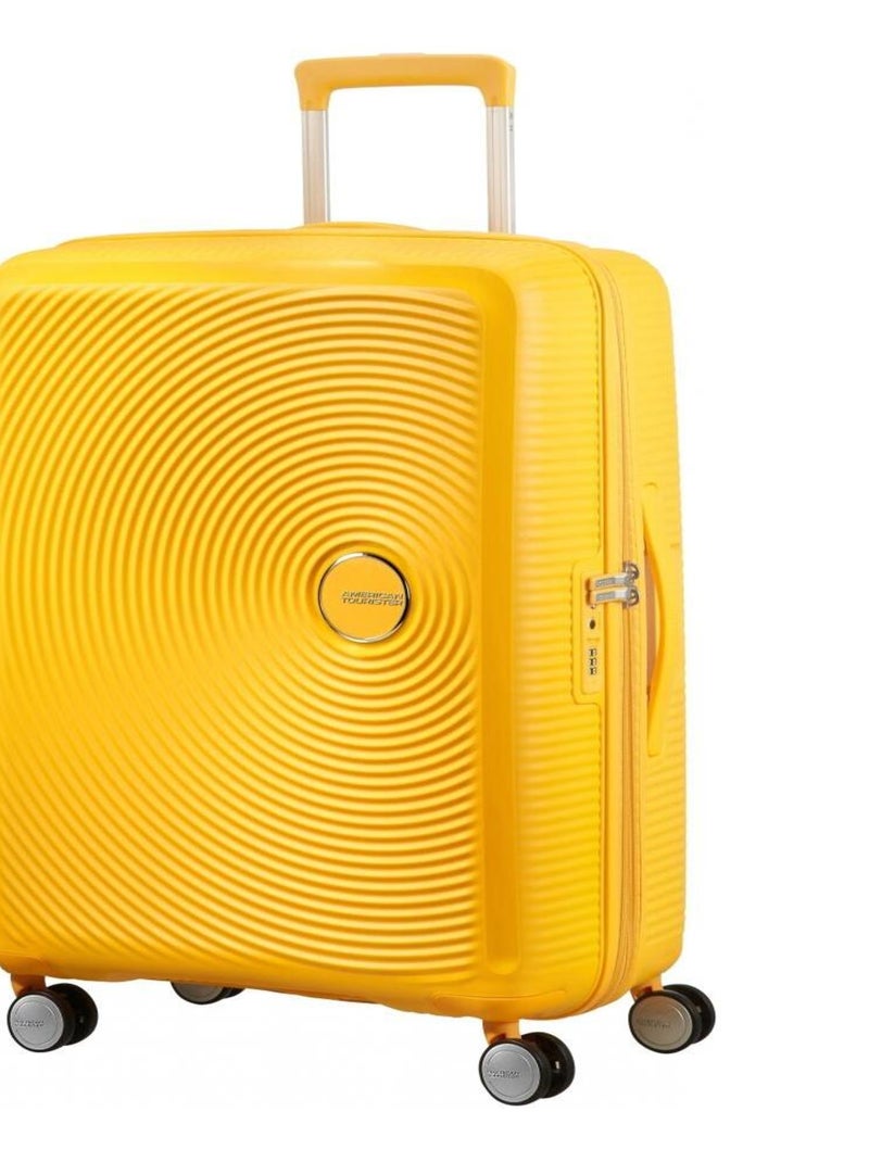 Valise Rigide SoundBox 67 cm ABS Jaune - Kiabi