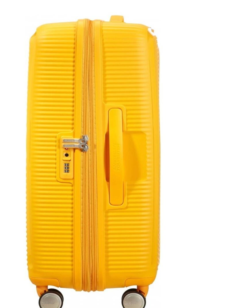 Valise Rigide SoundBox 67 cm ABS Jaune - Kiabi