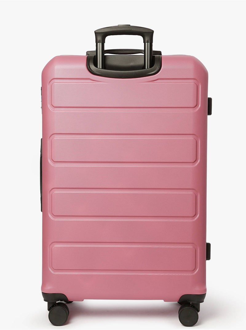 Valise Rigide Toronto Travel A.b.s Blanc Rose clair - Kiabi