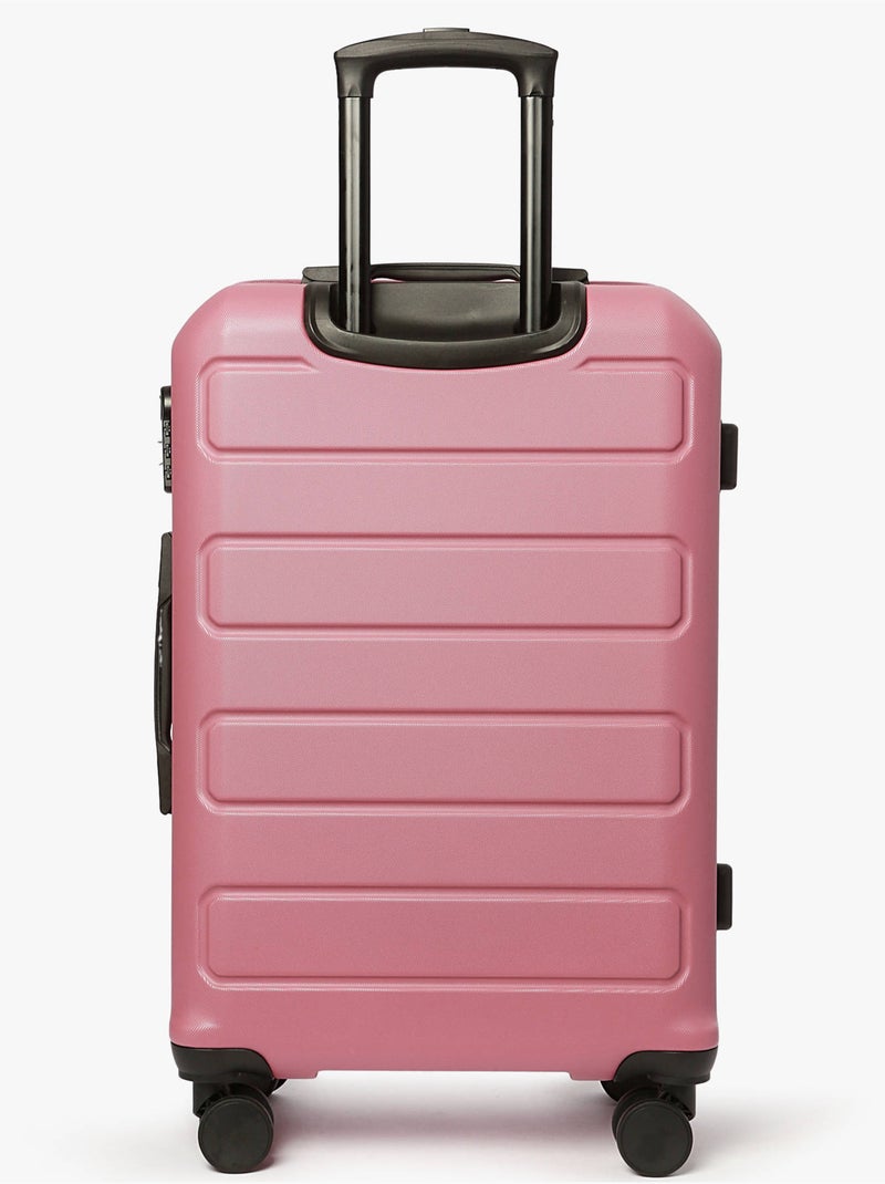 Valise Rigide Toronto Travel A.b.s Blanc Rose clair - Kiabi